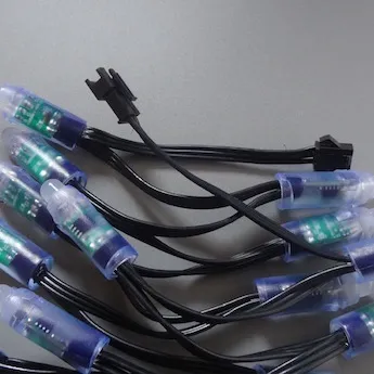 Cahaya piksel LED warna kalis air 12mm kalis air penuh