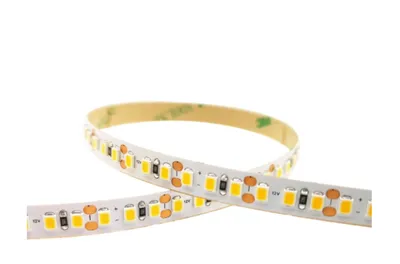 Putih hangat 2835 180 LED/M LED Dimmable Strip untuk Hiasan Rumah